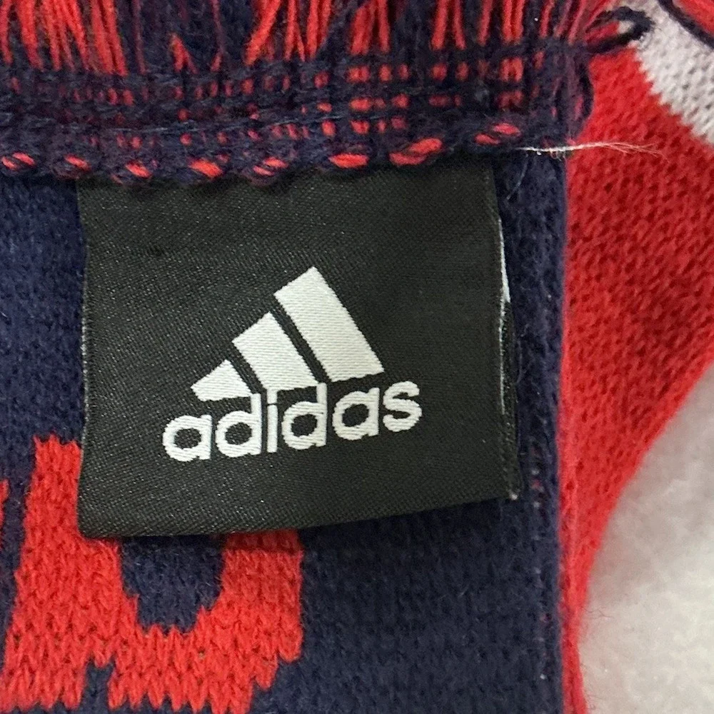 Adidas New York MLS Red Bull New York City FC Soccer Scarf-Red White Blue USA